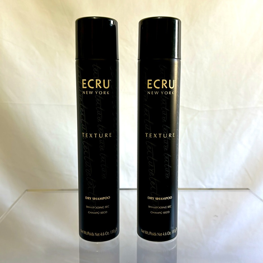 ECRU New York TEXTURE Dry Shampoo  *REFRESH*ABSORB*BOOST 4.6oz each (Set of 2)